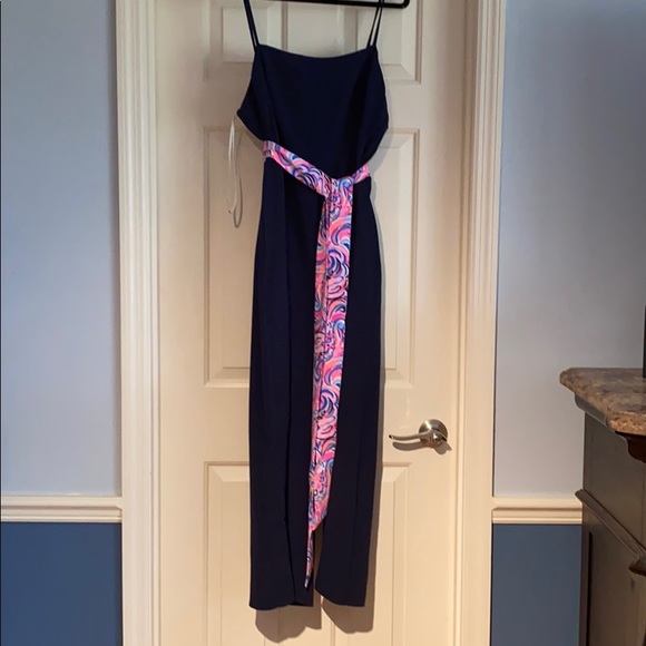 BNWT Lilly Pulitzer Sandra Jumpsuit Sz 16 - Picture 1 of 6